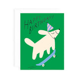 Wrap Happy Birthday Skateboard Card