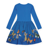 Molo Casie l/s Dress ~ Night Butterflies