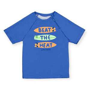 Mayoral Boys Beat the Heat s/s Rash Guard ~ Riviera