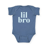 Sweet Wink Lil Bro s/s Onesie ~ Indigo