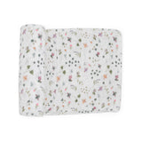 Little Unicorn Cotton Muslin Swaddle ~ Garden Bees