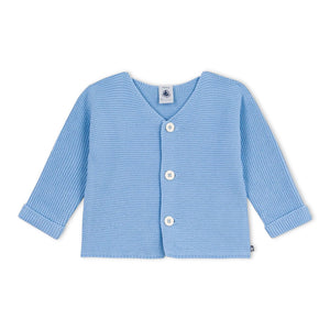 Petit Bateau Knit Cardigan ~ Blue