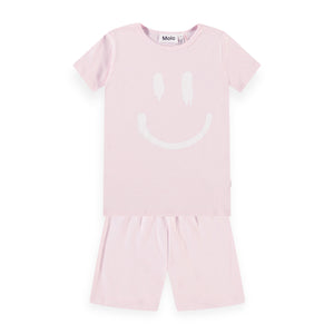 Molo Lou s/s Pajama Set ~ Charlotte Pink
