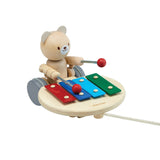 PlanToys Pull Along Musical Bear