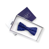 Appaman Clip-On Bow Tie ~ Blue/White Dots