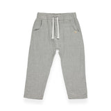 Me & Henry Baby Bosun Gauze Pants ~ Grey Stripe