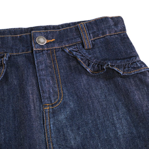 Molo Berit Skirt ~ Mid Blue Glitter