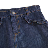 Molo Berit Skirt ~ Mid Blue Glitter