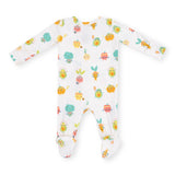 Angel Dear 2 Way Zipper Footie ~ Crunch Munch Veggie Sports