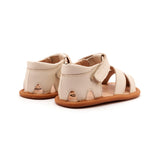 Old Soles Waves Baby Sandal ~ Off White