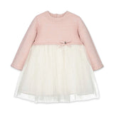Mayoral Baby Girl Knit & Tulle Dress ~ Petisui/Ivory