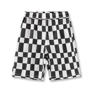Molo Arrow Shorts ~ Angled Checks