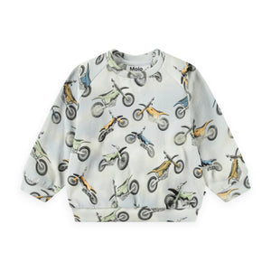 Molo Baby Disc Sweatshirt & Simeon Sweatpants Set ~ Minicross