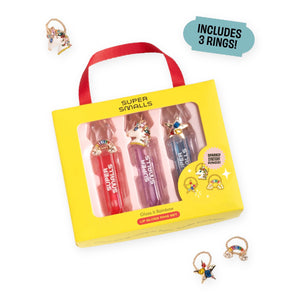 Super Smalls Gloss it Rainbow Lip Gloss & Ring Set