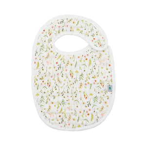 Little Unicorn Organic Cotton Muslin Classic Bib 3 Pack ~ Floral Field