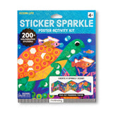 Mudpuppy Ocean Life Sticker Sparkle Poster Activity Kit