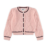 Molo Baby Gady Knit Cardigan ~ Petal Blush