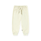 Molo Baby Deary Velour Sweatshirt & Sigo Sweatpants Set ~ White Noise