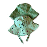 Urban Baby Bonnets Reversible Bucket Hat ~ Gone Fishin'