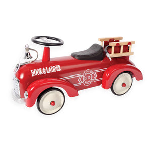 Schylling Ride Along Fire Station Metal Speedster