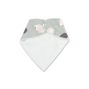 Angel Dear Bandana Bib ~ Black Sheep