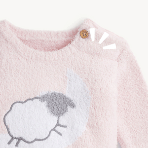 Magnetic Me Chenille Sheep 2pc Set ~ Pink