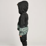 Munster Kids Mudtrap Zip Hoodie & Trapdoor Sweatpants Set ~ Black/New Green