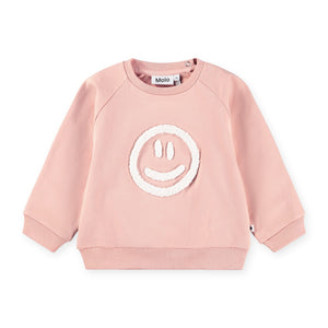 Molo Baby Disc Sweatshirt & Simeon Sweatpants Set ~ Rose Cloud