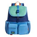 State Bags Limited Edition Charlie Rucksack ~ Green/Blue/Orange