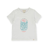 Me & Henry Baby Falmouth s/s Tee ~ Happiness Comes in Waves