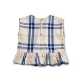 Bobo Choses Baby Fun Tartan Woven Blouse & Pants Set ~ Multi