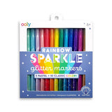 Ooly Rainbow Sparkle Glitter Markers ~ Set of 15