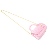 Tiny Treats Pearl Handle Message Charm Handbag