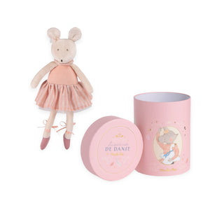 Moulin Roty The Little School of Dance Anna Mouse Doll w/ Gift Box