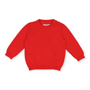Mayoral Baby Boy Basic Crewneck Sweater ~ Watermelon