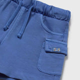 Mayoral Baby Boy Soft Cargo Shorts ~ Blue