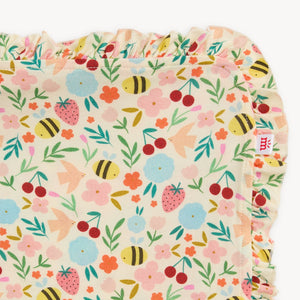 Magnetic Me Modal Ruffle Blanket ~ Honey Blossom