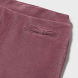 Mayoral Baby Girl Ribbed Velour Pants w/ Bows ~ Rose
