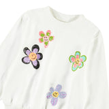 Molo Marge Sweatshirt 7-12 ~ Joy of Flowers