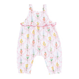 Angel Dear Muslin Ruffle Waist Romper ~ Ribbon Bouquets