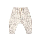 Quincy Mae Fleur l/s Ruffle Tee & Floret Drawstring Pants Set ~ Lilac/Ivory