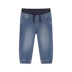 Mayoral Baby Boy Soft Denim Joggers ~ Medium