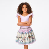 Molo Ranja Top & Brenda Skirt Set 7-12 ~ Alpine Glow/Sea Carousel