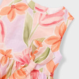 Mayoral Girls Floral Print Dress ~ Blossom