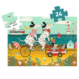 Djeco Ollie the Dalmatian Silhouette Puzzle