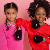 Super Smalls Ice Skating Jeweled Gloves