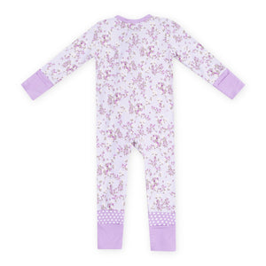 Angel Dear 2 Way Zipper Convertible Romper ~ Sweet Dream Florals