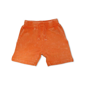 Mish Baby Solid Enzyme Shorts ~ Orange