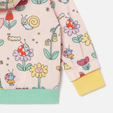 Stella McCartney Baby Girl Printed Hooded Jacket ~ Pink Multi