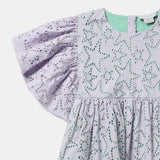 Stella McCartney Girls s/s Star Dress ~ Purple/Aqua